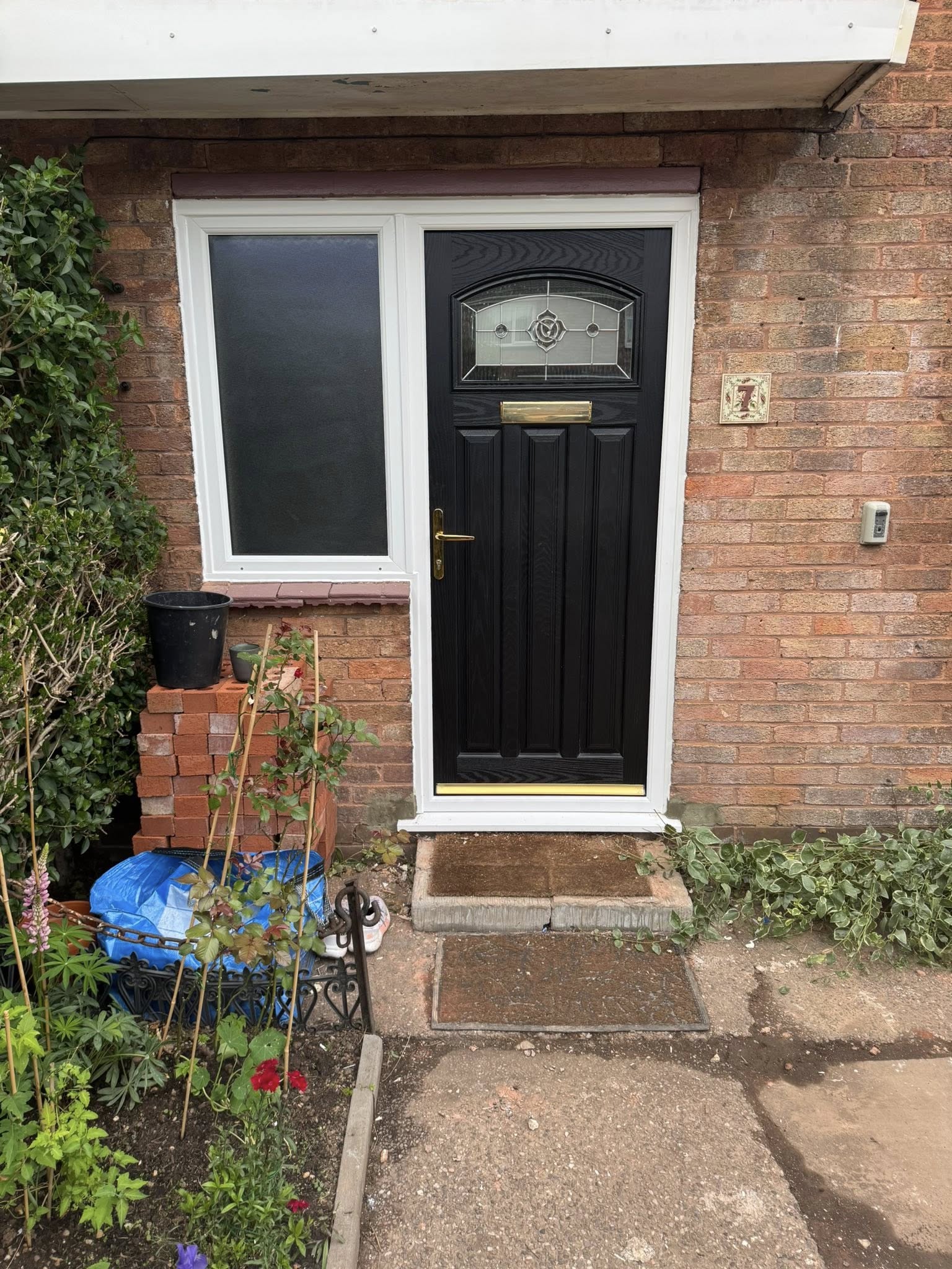 Secure Glaze Birmingham double glazing repair work in progress